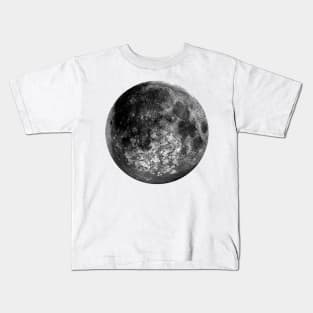 Disco Ball Full Moon Kids T-Shirt